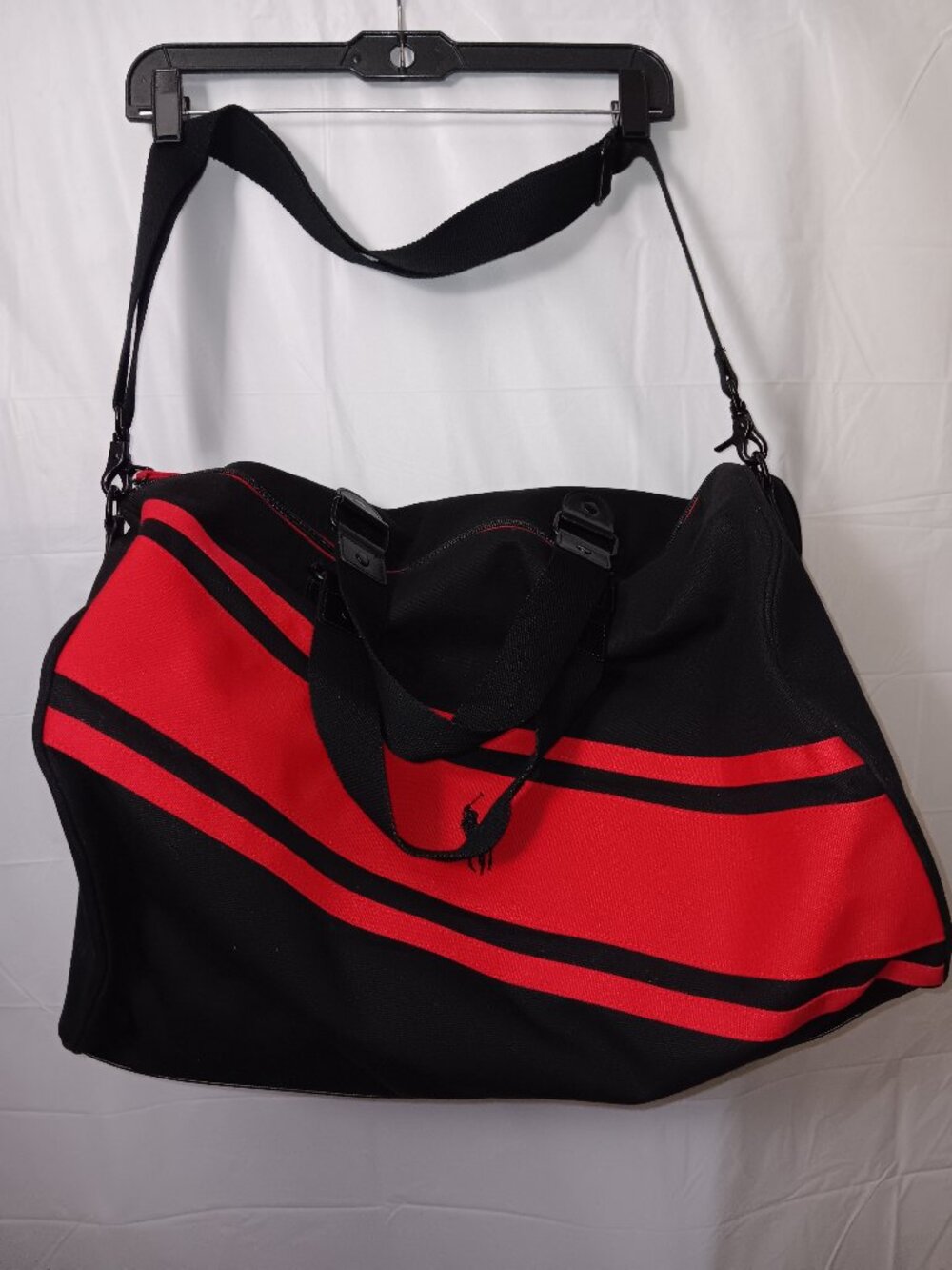 RALPH LAUREN DETACHABLE SHOULDER STRAP TRAVEL DUFFEL BAG DUFFEL
